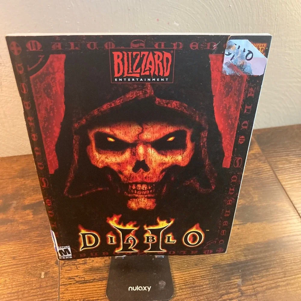 Diablo 2 Original Manual for PC Big Box Edition Vtg Y2K Blizzard Entertainment